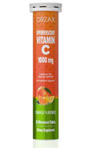 ORZAX Орзакс Vitamin C 1000 мг., 20 таб. Витамин С