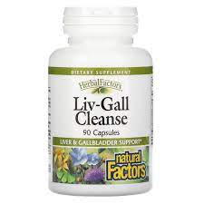 Natural Factors, Liv-Gall Cleanse, 90 капсул 