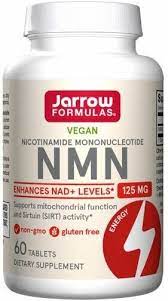 Jarrow Formulas, NMN, 125 мг, 60 таблеток 