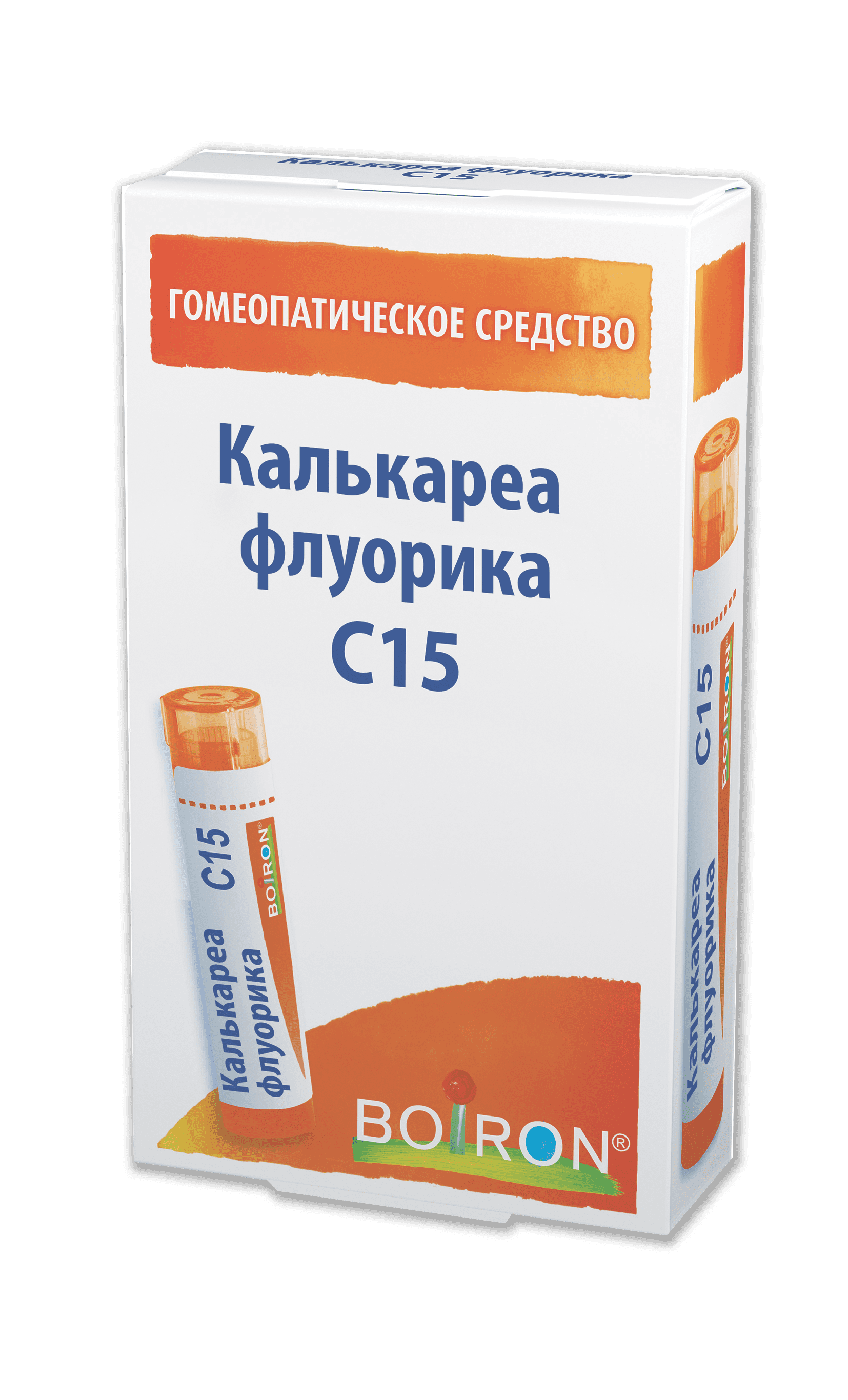 Калькареа флуорика C15, 4 г, гомеопатический монокомпонентный препарат .
