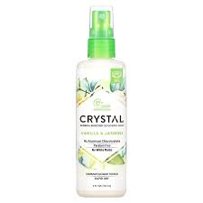 Crystal Body Deodorant, минеральный дезодорант-спрей, с запахом ванили и жасмина,118 мл (4 жидк. унции) 