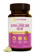 Nutraway Alpha Lipoic Acid 100 мг 60 таблеток