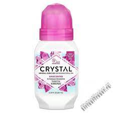 Crystal Body Deodorant, минеральный шариковый дезодорант, без запаха, 66 мл (2,25 жидк. унции) 