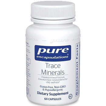Pure Encapsulations Trace Minerals 60 капсул