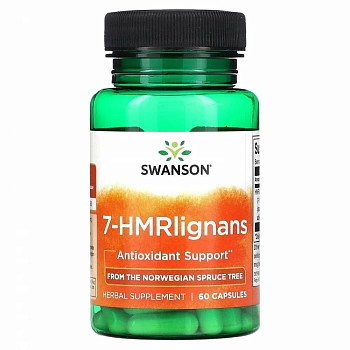 Swanson, 7-HMRlignans 7HMRlignans 60 капсул 