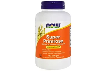 NOW Foods, Super Primrose, масло примулы вечерней, 1300 мг, 120 капсул