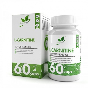 NaturalSupp Л Карнитин Тартрат / L Carnitine tartrate 550мг 60 капс. L карнитин