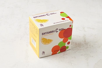 ВкусВилл Витамин С 900 мг. 20 саше, со вкусом лимона 