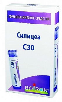 Boiron Буарон Силицеа C30, 4 г. гомеопатический монокомпонентн препарат минерально-химического происхождения