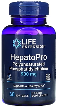 Life Extension, HepatoPro, 900 мг, 60 мягких таблеток 