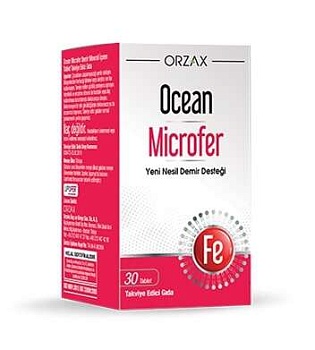 ORZAX Орзакс Ocean Microfer Iron 17мг 30 таб железо