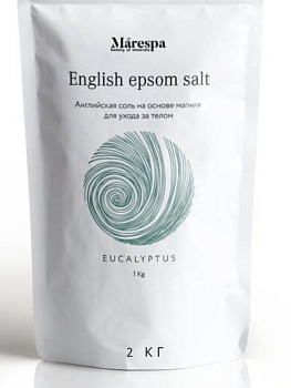 Marespa, Английская соль на основе магния 2 кг Эвкалипт