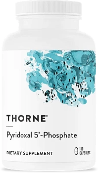 Thorne, Пиридоксаль-5-фосфат, 180 капсул Витамин B6