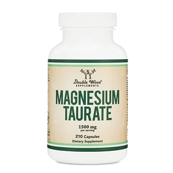 Double wood Magnesium Taurate Магний Таурат 210 капсул по 500 мг