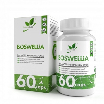 NaturalSupp Босвеллиа / Boswellia 500мг 60 капс.