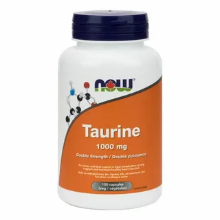 NOW Foods Таурин Taurine 1000 мг (100 капс)