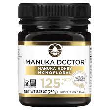 Manuka Doctor, монофлорный мед манука, MGO 125+, 250 г (8,75 унции)