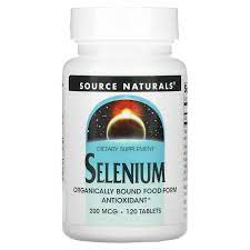 Source Naturals, Селениум, 200 мкг, 120 таблеток селен