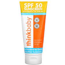 Think, Thinkbaby, солнцезащитный крем, фактор защиты SPF 50+, 6 жидк. унц. (177 мл) 