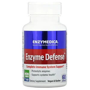 Enzymedica, Enzyme Defense, 60 капсул Энзим