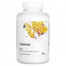 Thorne, Бетаингидрохлорид и пепсин, 225 капсул
