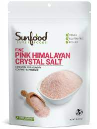 SunFood Fine Himalayan Crystal Salt - 1 фунт гималайская соль