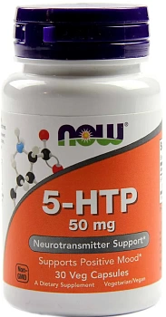 Now Foods Антидепрессант  5HTP 50 mg, 30 капсул