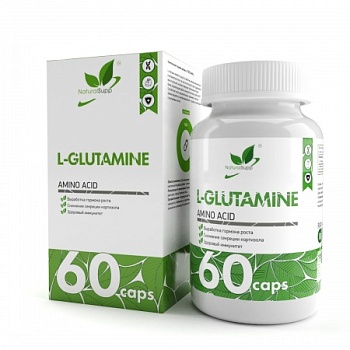 NaturalSupp Глютамин / L-Glutamine / 60 капс.