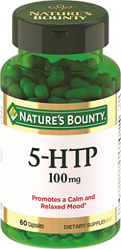  Natures Bounty 5-гидрокситриптофан 100 мг 60кап 5HTP