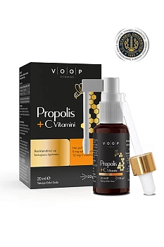 VOOP Прополис + Витамин С капли спрей 20 мл 165