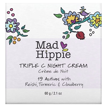 Mad Hippie, Triple C, ночной крем, 60 г (2,1 унции)