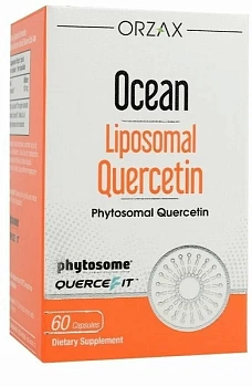 Orzax Орзакс Ocean Liposomal Кверцетин Quercetin 60 капсул