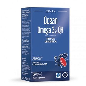 ORZAX Орзакс Ocean Omega3 + QH Омега3