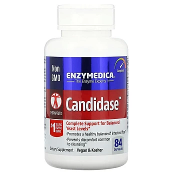Enzymedica, Candidase, 84 капсулы   Кандидаза