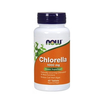Chlorella, Хлорелла 1000 мг - 60 таблеток